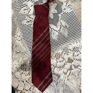 DOLCE & GABBANA Men's Jacquard 100% Silk Necktie Designer Repp Tie Hand Made EUC